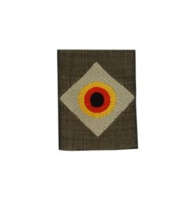 Bundeswehr nášivka BW kokarda v kosočtverci ZELENÁ