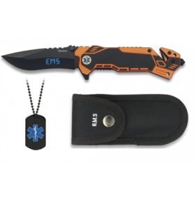 Albainox nůž zavírací EMS s identifikační známkou a pouzdrem