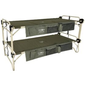 DISC-O-BED postel/palanda/lavička ARM-O-BUNK ZELENÁ