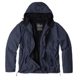 Bunda WINDBREAKER ZIPPER MODRÁ NAVY vel. S