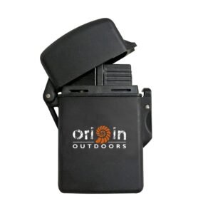 Origin Outdoors zapalovač STORM tryskový vodotěsný ČERNÝ