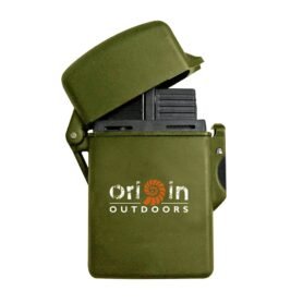 Origin Outdoors zapalovač STORM tryskový vodotěsný ZELENÝ