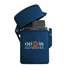 Origin Outdoors zapalovač STORM tryskový vodotěsný MODRÝ