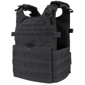 CONDOR OUTDOOR vesta lehká GUNNER MOLLE nosič plátů ČERNÁ