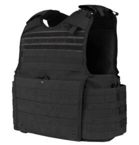 CONDOR OUTDOOR vesta ENFORCER nosič plátů ČERNÁ