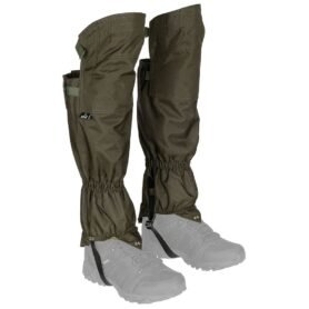 MFH spinky/návleky OVERKNEE vysoké na kolena se zipem ZELENÉ