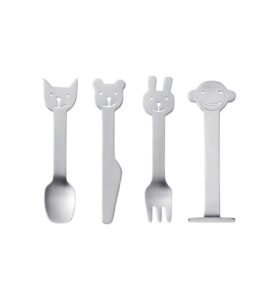 Gense Dětská Sada příborů Zvířecí kamarádi 4 ks