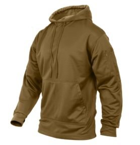 Mikina CONCEALED CARRY s kapucí COYOTE BROWN vel. 3XL