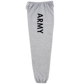 Tepláky US ARMY ŠEDÉ vel. XXL