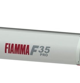 Kompaktní markýza Fiamma F35pro Barva krytu: Titanová, Délka markýzy: 183 cm, Barva tkaniny: Královská modrá