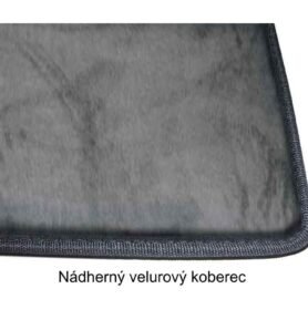 Podlahové rohože do kabiny řidiče Carbest pro Fiat Ducato, Peugeot Boxer, Citroen Jumper Varianta: Fiat Ducato od roku 2006, Exkluzivní podlahová rohož