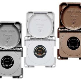 REIMO Standardní zásuvka s výklopným krytem Varianta: Zásuvka 12V, hnědá SB