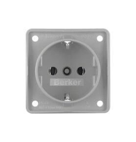 Vestavná zásuvka Berker INTEGRO 230V Varianta: Zásuvka 230V - šedá