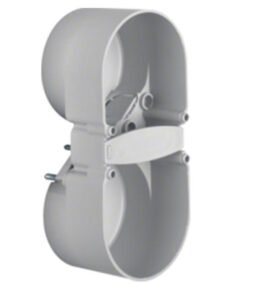 Ochranná skříňka kontaktů Berker INTEGRO Varianta: Dvojitá objímka ø 49 x 38 mm