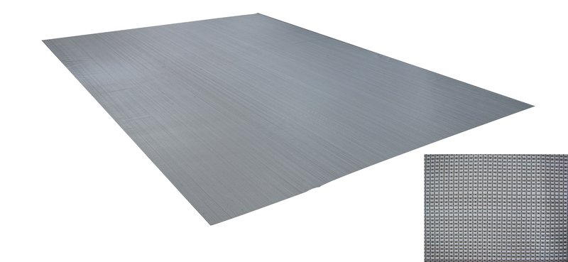 CAMP4 Koberec pod markýzu VILLA SOFT DELUXE Varianta: 3 x 6 m - šedý