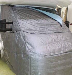 Vnější izolační clona Carbest COVERTECH pro okna kabiny/kryt kapoty Varianta: Fiat Ducato 1994 - 2001, okna kabiny