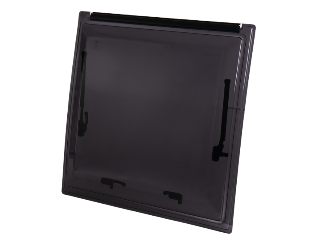 Obloukové bezrámové okno Carbest RW Real - různé varianty umístění Varianta: Boční okno 814 x 653 mm