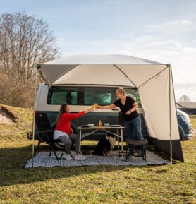 REIMO TENT Sluneční stříška MAURITIUS PREMIUM Varianta: Šedá, šířka - 260 cm
