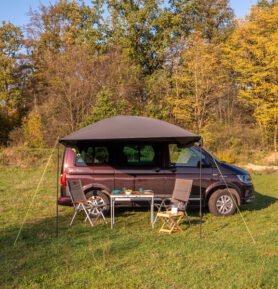 REIMO TENT Sluneční stříška MAURITIUS PREMIUM Varianta: Antracit, šířka - 300 cm