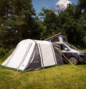 REIMO TENT Samostatně stojící nafukovací předstan TOUR BREEZE AIR Varianta: Montážní výška 180-220 cm