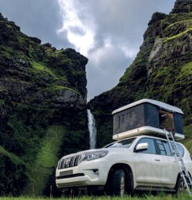 AUTOHOME Stan s pevnou paralelní zvedací střechou TOPCAMP DOUBLE-UP Varianta: Střešní stan TOPCAMP DOUBLE M