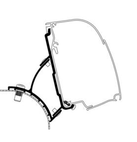 Adaptér markýzy pro Thule 4200 - VW T5/T6 Minivan Fixed Varianta: Levostranné řízení