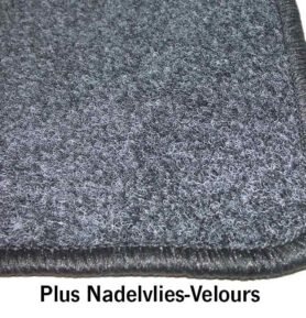 Podlahová rohož Carbest do kabiny řidiče pro VW T5/T6 Varianta: VW T6 od roku 7/2015, Velurová vpichovaná rohož Plus