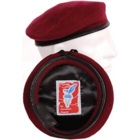 Baret výsadkářský ČERVENÝ vel. 61