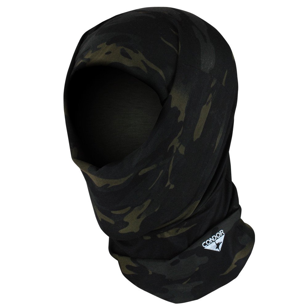 CONDOR OUTDOOR šátek MULTI-WRAP multifunkční MULTICAM BLACK