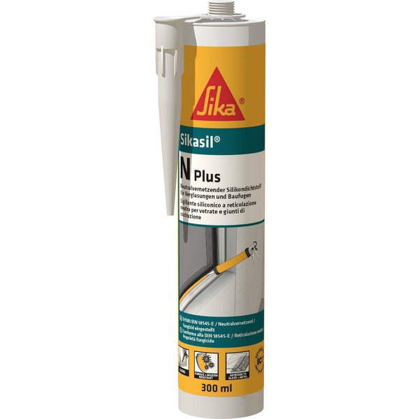 SIKA Sikasil-N Plus, kartuše 300 ml, bílý