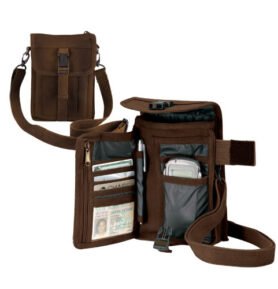 ROTHCO taška VENTURER přes rameno cestovní HNĚDÁ