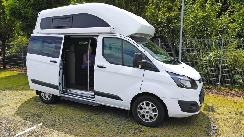 REMIS Dveře se sítí proti hmyzu Ford Transit Custom, model V362