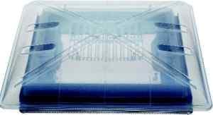 MPK Střešní kapota z čirého skla 400x400 mm s roletou proti hmyzu