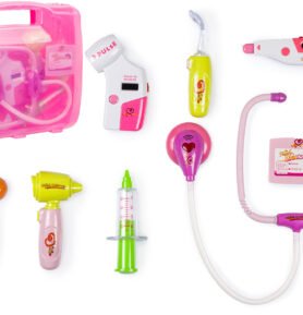 HračkyZaDobréKačky Dětská doktorka v kufříku růžová