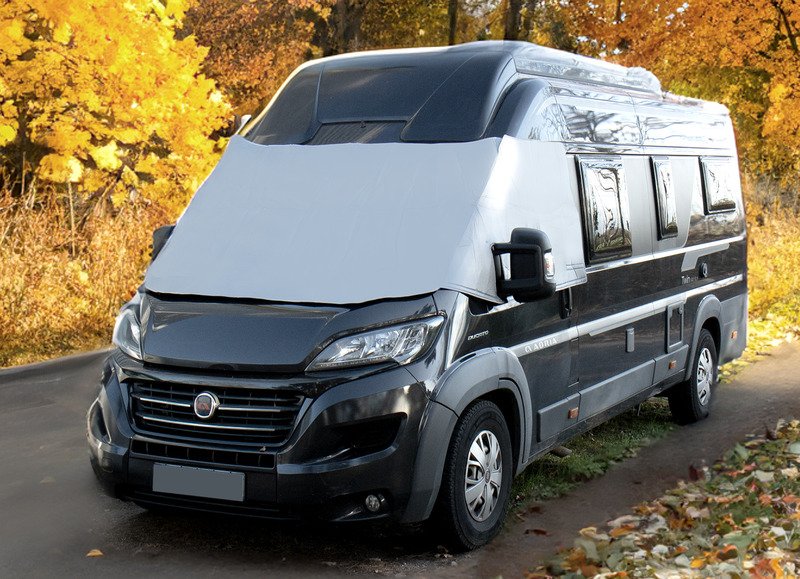 CARBEST Vnější izolační clona s izolací X-Trem pro Fiat Ducato, Peugeot Boxer a Citroën Jumper Varianta: Fiat Ducato 2006 - 2014, kabina