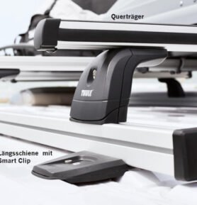 THULE Podélné lišty včetně montážní sady pro střešní nosič Ducato od 07/2006