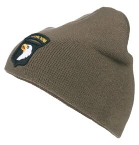 FOSTEX čepice 101st AIRBORNE pletená ZELENÁ 1942