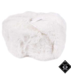 Beranice COSSACK králičí kožešina BÍLÁ vel. 55