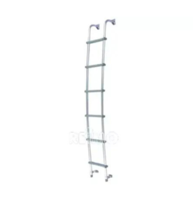 TR.EM Zadní přístupový žebřík pro panelovou dodávku - hliníkový 6-stupňový