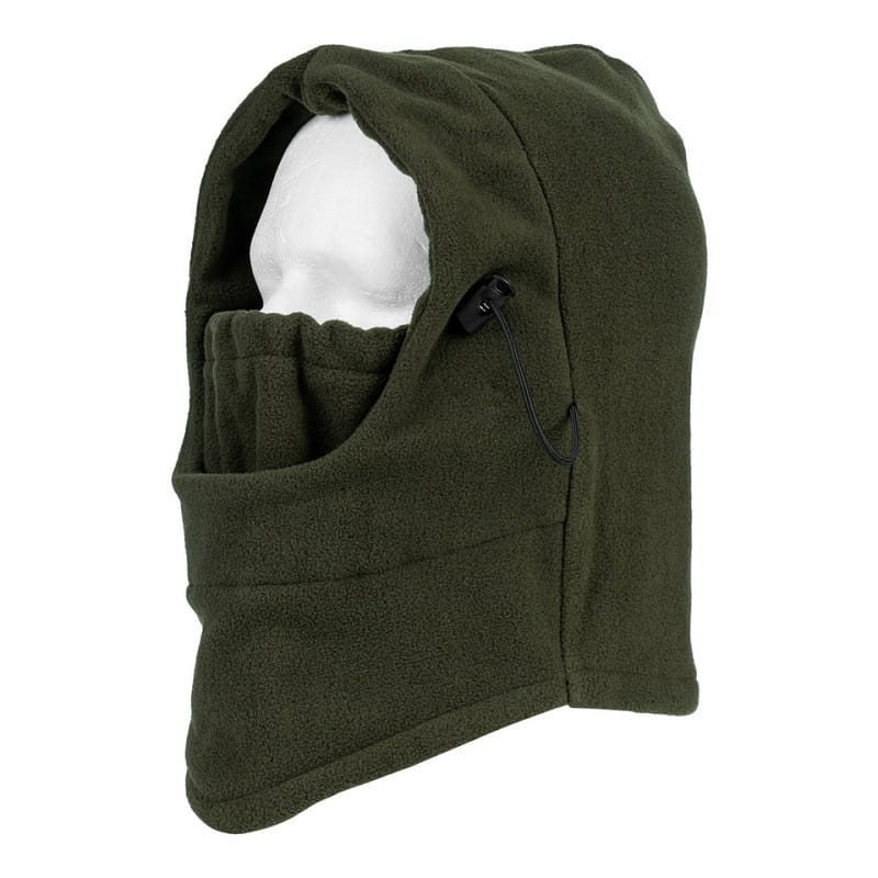 FOSTEX kukla balaclava POLAR fleece ZELENÁ