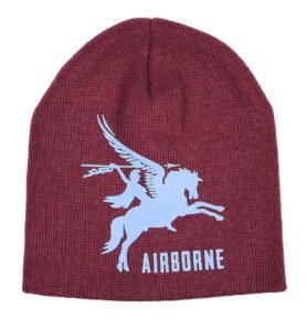 FOSTEX čepice pletená AIRBORNE PEGASUS VÍNOVÁ