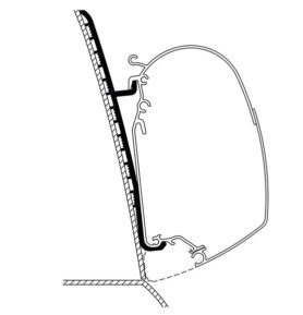 THULE Adaptér markýzy pro Renault Master H3 od roku výroby 2010