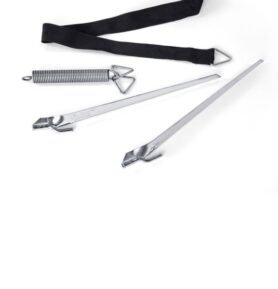 FIAMMA Sada pro upevnění markýz při bouřce Fiamma, černá