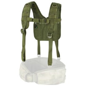 CONDOR OUTDOOR kšandy bojové MOLLE tvar H ZELENÉ