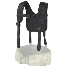 CONDOR OUTDOOR kšandy bojové MOLLE tvar H ČERNÉ