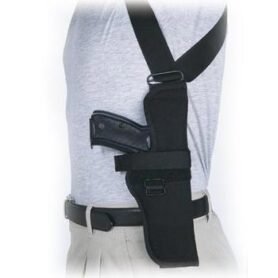 DASTA pouzdro podpažní svislé pro revolver 4" s oboustranným křížovým závěsem