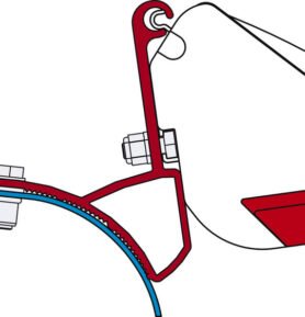 Adaptér pro markýzu Fiamma F35 pro vozidla Renault Trafic, Opel Vivaro a totžné vozidla