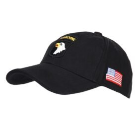 FOSTEX čepice baseball 101st AIRBORNE ČERNÁ