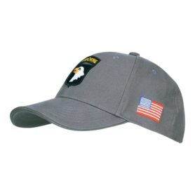 FOSTEX čepice baseball 101st AIRBORNE ŠEDÁ