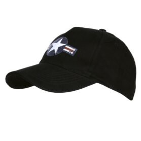 FOSTEX čepice baseball USAF WWII ČERNÁ